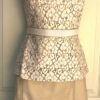 WHITE HOUSE BLACK MARKET PERFECT FORM LADIES SIZE 6 BEIGE PENCIL SKIRT Sz 6 EUC! - Image 8