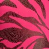 GK HOT PINK ZEBRA ADULT X-SMALL N/S FOIL PRINT GYMNASTICS DANCE TANK LEOTARD AXS - Image 2
