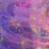 GK FIGURE SKATE ADULT X-SMALL SLVLS VIOLET SPIRAL FOIL TIE-DYE TRICOT DRESS AXS - Image 2