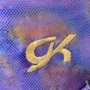 GK FIGURE SKATE ADULT X-SMALL SLVLS VIOLET SPIRAL FOIL TIE-DYE TRICOT DRESS AXS - Image 6
