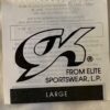 GK ELITE GIRLS LARGE WHITE SNOWFLAKE BASIC TANK GYMNASTS DANCE LEOTARD Sz CL - Image 8