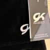 GK BLACK VELVET CHILD LARGE MICRO MINI WORKOUT DANCE GYMNASTICS CHEER SHORTS CL - Image 2