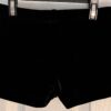 GK BLACK VELVET CHILD LARGE MICRO MINI WORKOUT DANCE GYMNASTICS CHEER SHORTS CL - Image 3