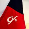 GK ALLEGIANCE ADULT SMALL RED & NAVY N/S SEQ STARS GYMNASTS DANCE LEOTARD Sz AS - Image 2