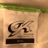 GK LgSLV LADIES SMALL WHITE MYSTIQUE RED STITCH GYMNASTICS DANCE LEOTARD Sz AS - Image 7