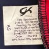 GK ALLEGIANCE ADULT SMALL RED & NAVY N/S SEQ STARS GYMNASTS DANCE LEOTARD Sz AS - Image 8