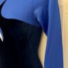 GK LgSLV LADIES SMALL BLUE NYLON/SPANDEX VELVET GYMNASTICS DANCE LEOTARD Sz AS - Image 5