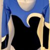 GK LgSLV LADIES SMALL BLUE NYLON/SPANDEX VELVET GYMNASTICS DANCE LEOTARD Sz AS - Image 6