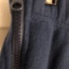 GK WARM UP CHILD LARGE NAVY POLYESTER FLEECE SIDE ZIP OFF ICE SKATE PANTS CL NWT - Image 2