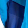 GK ICE SKATE DANCE DRESS ADULT SMALL BLUE IRIDESCENT HALTER VELVET JA AS NWT! - Image 5