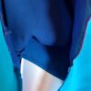 GK ICE SKATE DANCE DRESS ADULT SMALL BLUE IRIDESCENT HALTER VELVET JA AS NWT! - Image 6
