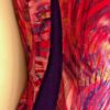 GK BLEEDING HEART LADIES X-SMALL FOIL PRINT PURPLE N/S GYMNASTS TANK LEOTARD AXS - Image 3
