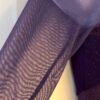 GK 3/4SLV ADULT SMALL PURPLE GLITTER VELVET MESH GYMNASTICS DANCE LEOTARD Sz AS - Image 4