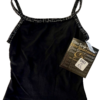 GK DANCE JAZZ CHILD LARGE MICROFIBER MATRIX FOIL CHEER GYMNAST CAMISOLE TOP SZ L - Image 8