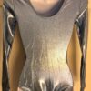 GK LONG SLEEVE LADIES AQUA JEWELS HOLOGRAM GYMNASTICS DANCE LEOTARD Sz AS NWT! - Image 5
