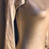 GK LONG SLEEVE LADIES SMALL SILVER METALLIC GYMNASTICS DANCE LEOTARD Sz AS NWT! - Image 2