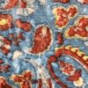 GK ADULT X-LARGE PAISLEY BLUE & NAVY VELVET GYMNASTIC DANCE TANK LEOTARD SZ XL - Image 2