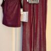 GK DANCE JAZZ PANTS CHILD SMALL PURPLE FOIL VELVET WAISTBAND HIP HUGGERS Sz CS - Image 6