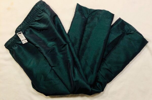 GK WARM UP PANTS CHILD X-SMALL FOREST IRIDESCENT GYMNASTIC ATHLETIC Sz CXS