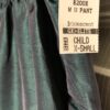 GK WARM UP PANTS CHILD X-SMALL FOREST IRIDESCENT GYMNASTIC ATHLETIC Sz CXS - Image 4
