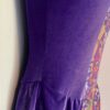GK VINCA VELVET CAMI ADULT X-SMALL FOIL FLORAL PRINT FIGURE SKATE DRESS AXS NWT! - Image 4