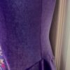GK VINCA VELVET CAMI ADULT X-SMALL FOIL FLORAL PRINT FIGURE SKATE DRESS AXS NWT! - Image 7