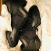 LEO'S DANCE Nâ€™ JAM ADULT 4 BLACK LEATHER SPLIT SOLE LOW-TOP HIP HOP #418 AD 4M - Image 6