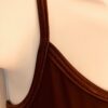 GK ELITE DANCE LADIES LARGE BROWN SYLKTECH CAMISOLE JAZZ BALLET LEOTARD Sz AL - Image 2