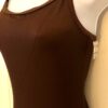 GK ELITE DANCE LADIES LARGE BROWN SYLKTECH CAMISOLE JAZZ BALLET LEOTARD Sz AL - Image 4
