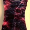 GK VELVET TIE-DYE PRINT ICE FIGURE SKATE LADIES SMALL SLVLS A-LINE DRESS  Sz AS - Image 7
