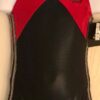 ADIDAS TANK GK LEOTARD CHILD X-SMALL RED BLACK FOIL STRIPES GYMNASTIC DANCE CXS