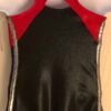 ADIDAS TANK GK LEOTARD CHILD X-SMALL RED BLACK FOIL STRIPES GYMNASTIC DANCE CXS - Image 5