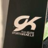 ADIDAS CHILDS BLACK LIME FOIL GYMNASTICS DANCE GK LEOTARD CXS - Image 4