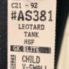 ADIDAS CHILDS BLACK LIME FOIL GYMNASTICS DANCE GK LEOTARD CXS - Image 6