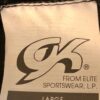 GK DANCE BALLET LADIES LARGE BLACK GEORGETTE FOIL WAIST FAUX WRAP SKIRT Sz L NWT - Image 9