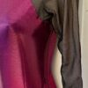 GK LgSLV LADIES SMALL PINK FOIL BLACK GLITTER MESH GYMNASTS DANCE LEOTARD Sz AS - Image 5