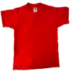 DURABLE CHILD LARGE BLANK SSLV RED COTTON CREW T-SHIRT SZ L (14-16)