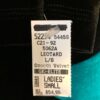 GK LgSLV ADULT SMALL CYPRESS & BLACK SMOOTH VELVET GYMNASTIC DANCE LEOTARD Sz AS - Image 6