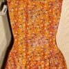 GK ELITE ORANGE FLORAL BEAD PRINT CAMISOLE ICE SKATE DRESS AXS - Image 3