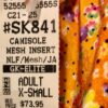 GK ELITE ORANGE FLORAL BEAD PRINT CAMISOLE ICE SKATE DRESS AXS - Image 7