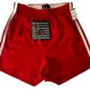 GK "GYMNAST" COTTON BOXER SHORTS SIZE ADULT X-SMALL RED GYMNAST PRINT STRIPES XS