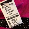 GK LgSLV BERRY VELVET ADULT X-SMALL BERRY MYSTIQUE GYMNASTIC DANCE LEOTARD AXS - Image 6