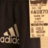 ADIDAS GK ELITE BLACK DRY TECH CHILD MEDIUM WARM UP PANTS Sz CM NWT WAS $82.99! - Image 5