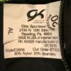 GK BLACK TANK ADULT LARGE CHARADE LIME FOIL SWAR CRYSTALS GYMNASTS LEOTARD Sz AL - Image 7