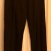 GK ELITE DANCE JAZZ LADIES LARGE BLACK COTTON SPANDEX CUFFED PANTS Sz AL NWT!