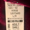 GK Elite BURGUNDY SPARKLE VELVET LgS GYMNASTIC DANCE LEOTARD AS - Image 4