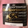 GK ICE FIGURE SKATE ADULT SMALL PINK VELVET CAMISOLE SHIRRED JA DRESSS AS NWT! - Image 7