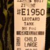NASTIA LIUKIN LIME FOIL ANIMAL PRINT GK TANK GYMNASTICS LEO Sz CL - Image 6