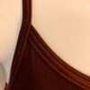 GK ELITE DANCE LADIES SMALL BROWN SYLKTECH CAMISOLE JAZZ BALLET LEOTARD Sz AS - Image 2