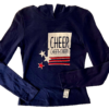 GK CHEER GRAPHICS GIRLS JUNIOR SMALL PULLOVER NAVY COTTON SNUG HOODIE JR S (5-7) - Image 7